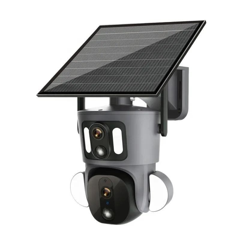 4G Solar PTZ Security Camera (Wireless, 4MP HD, Night Vision, Motion Tracking)