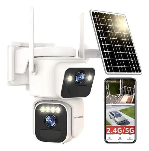 6MP Dual View 4G Solar PTZ Camera (Dual Lens, AI Motion Tracking, Full Color Night Vision) - Image 2